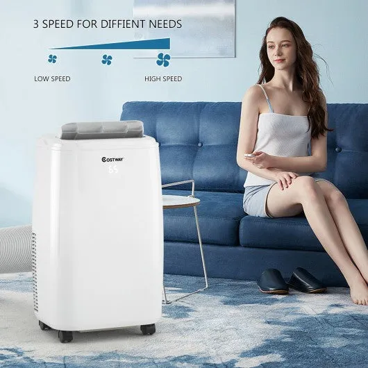 1 0000 BTU Portable Air Conditioner with Remote Control