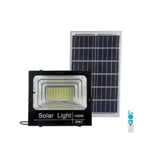 100W Solar LED Flood Light Outdoor Waterproof Lamp For Home, Garden, Wall, Patio