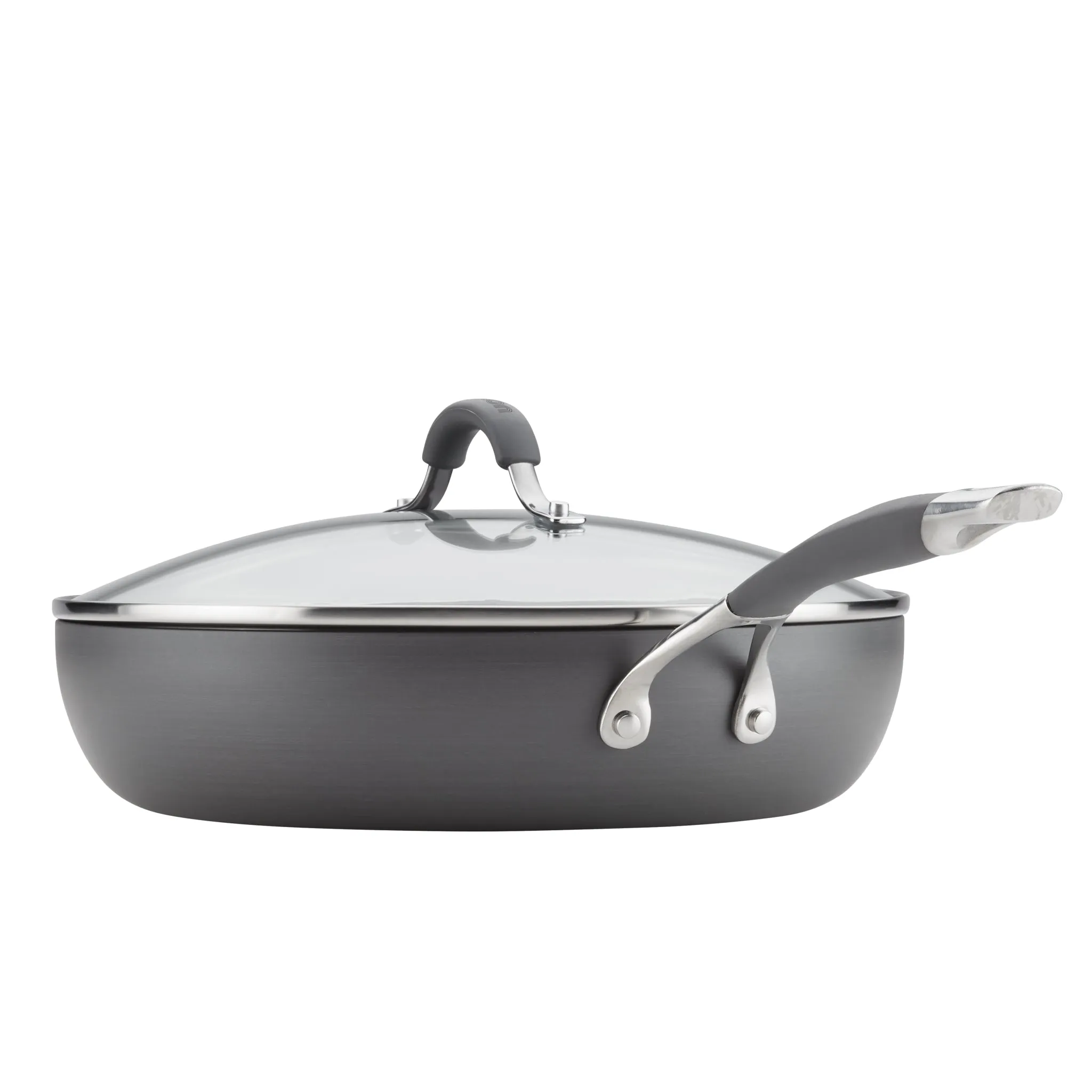 12-Inch Nonstick Deep Frying Pan