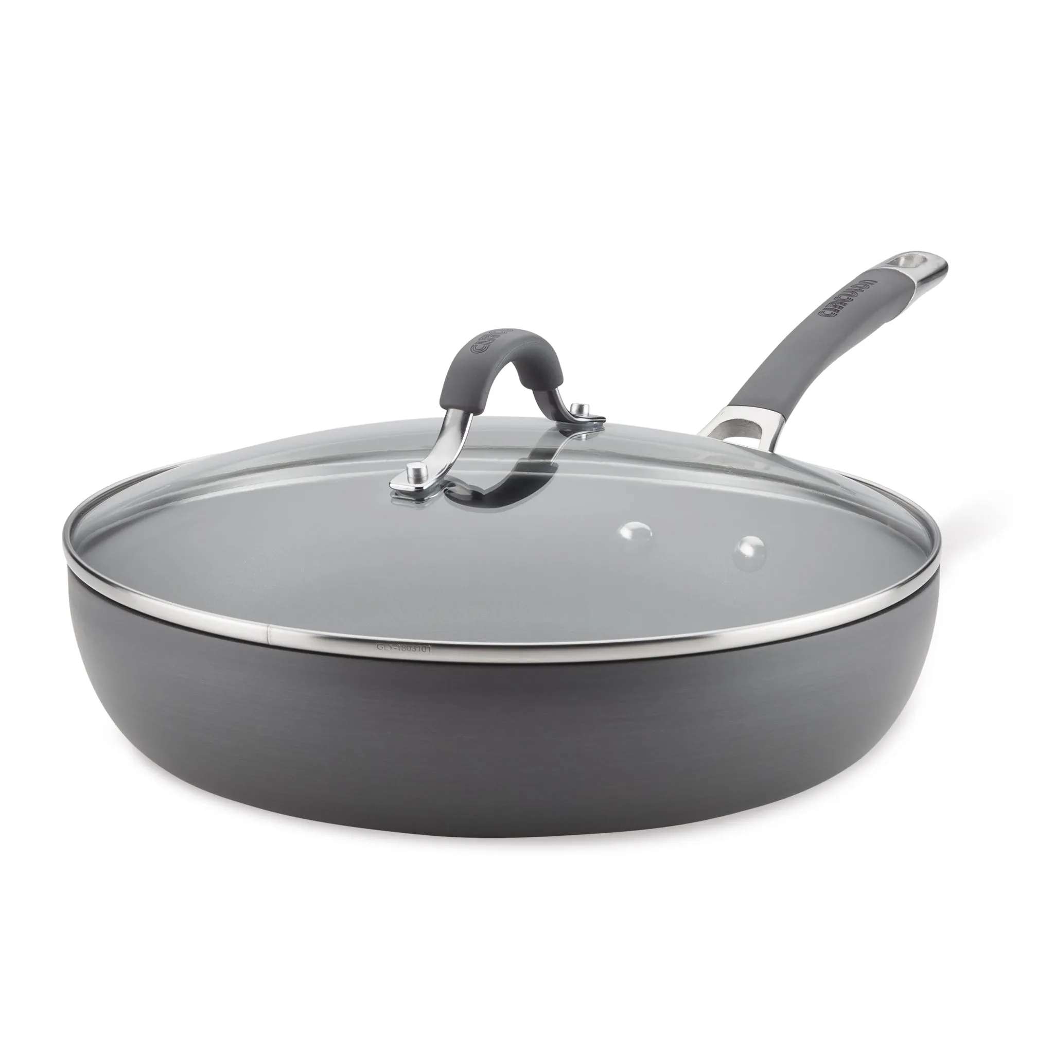 12-Inch Nonstick Deep Frying Pan