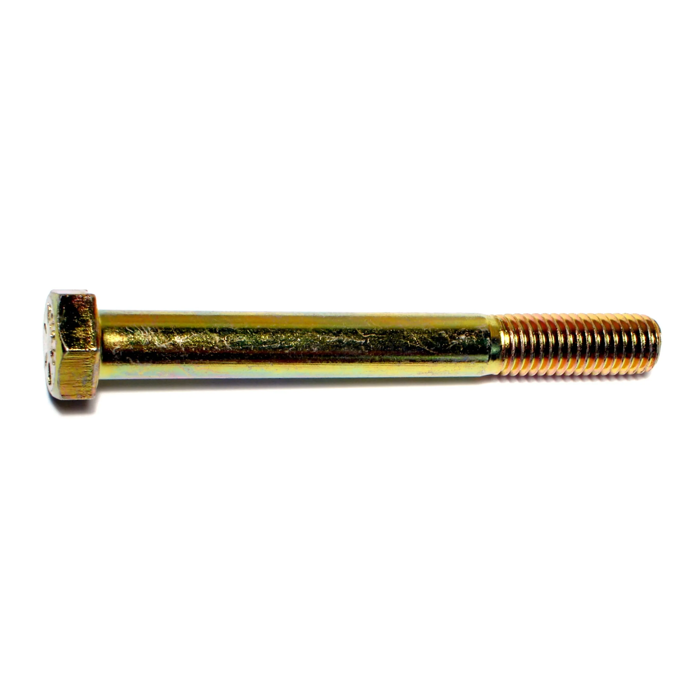 1/2"-13 x 4-1/2" Zinc Grade 8 Hex Cap Screws (10 pcs)