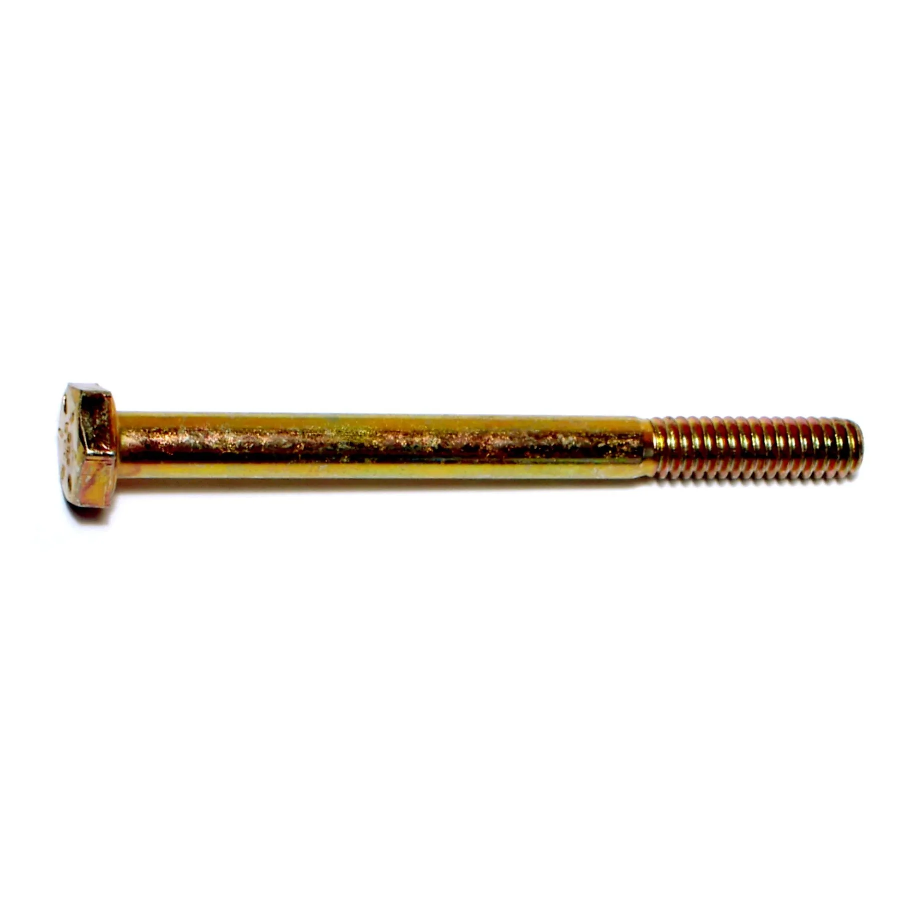 1/4"-20 x 3" Zinc Plated Grade 8 Steel Coarse Thread Hex Cap Screws