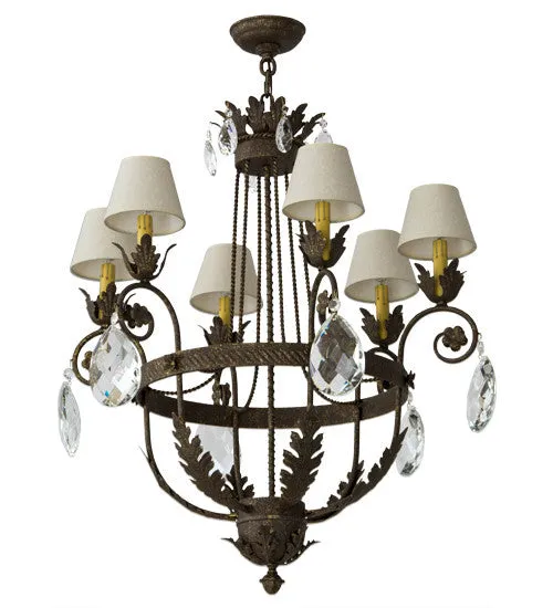 2nd Avenue Antonia 217981-6 Chandelier Light - Pompeii Gold