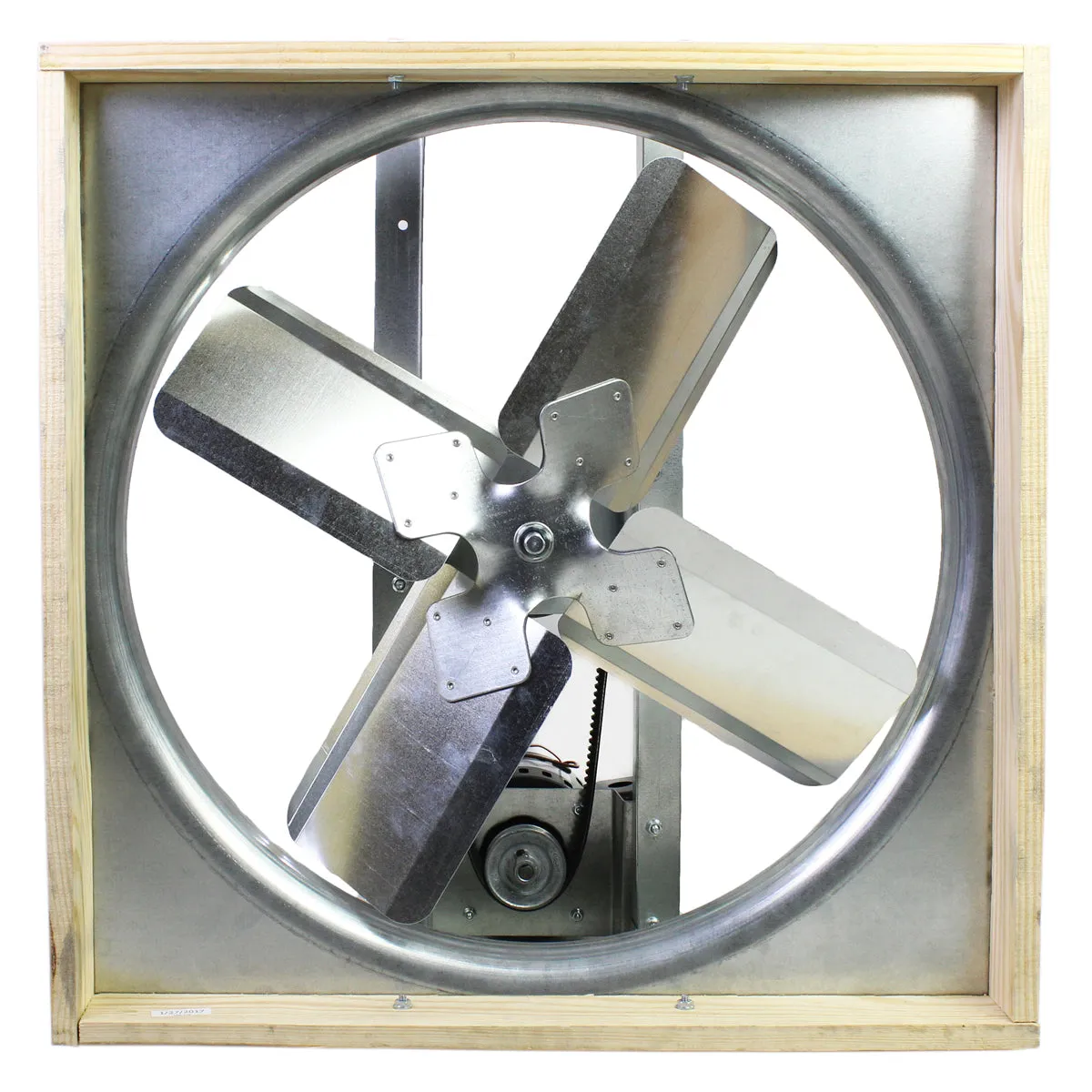 30 In. 2-Speed Belt Drive Whole House Fan with Shutter