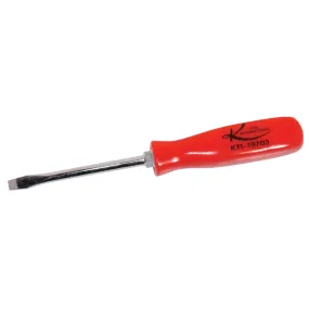 3" Slotted Screwdriver with Orange Handle