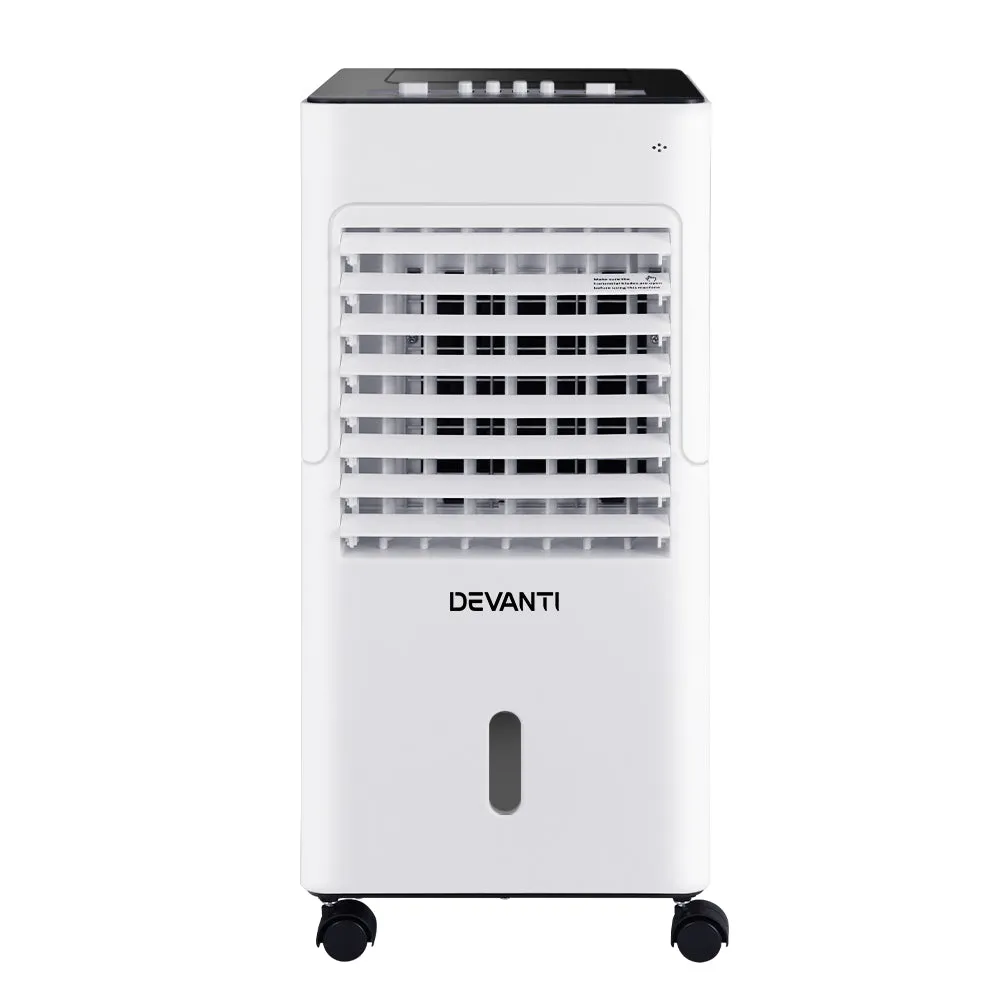 4-in-1 Air Cooler, Fan, Purifier, Humidifier 6L - Devanti