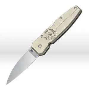 44001 Klein Tools Pocket Knife,Drop point blade,Size 2-1/2"blade,Length 3-1/2"