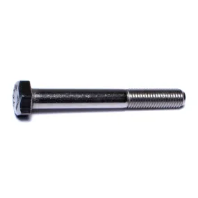 5/16"-24 x 2-1/2" 18-8 Stainless Steel Fine Thread Hex Cap Screws (12 pcs.)