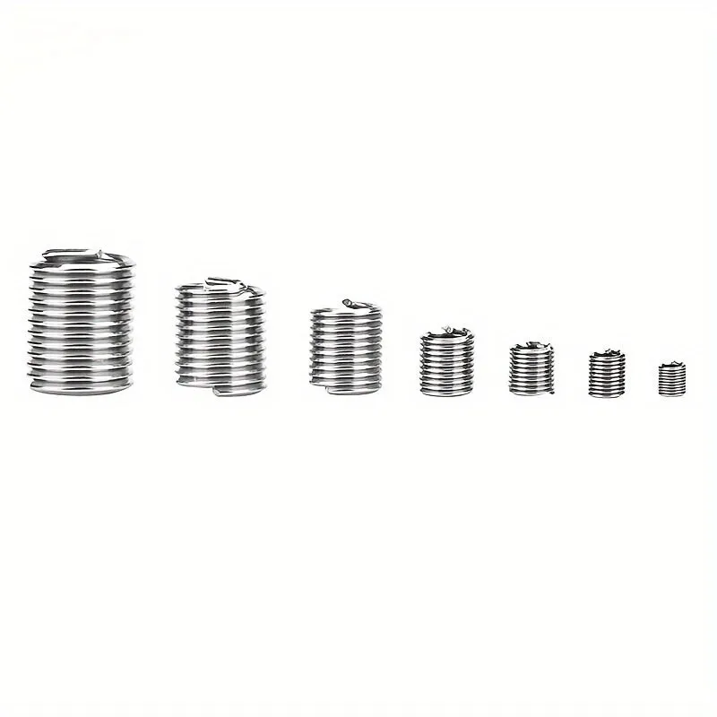 60pcs Stainless Steel Thread Repair Kit for M3M12 Screws