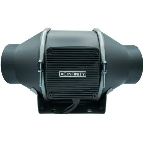 AC Infinity CLOUDLINE T6, 6-Inch Quiet Inline Duct Fan System with Temperature and Humidity Controller