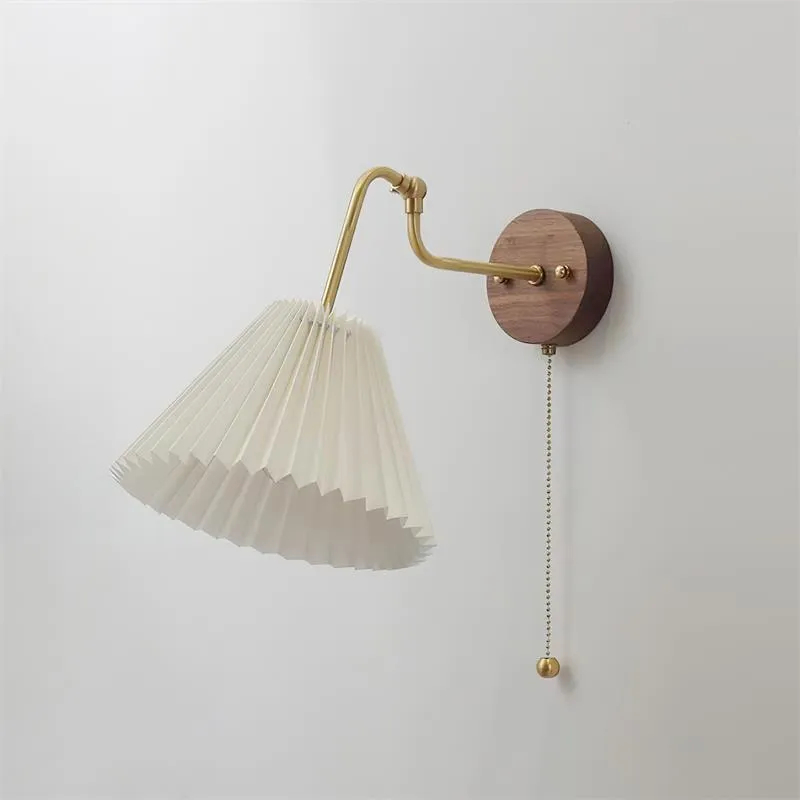 Aine Pleated Wall Lamp