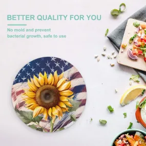 America the Beautiful | Tempered Glass Cutting Board