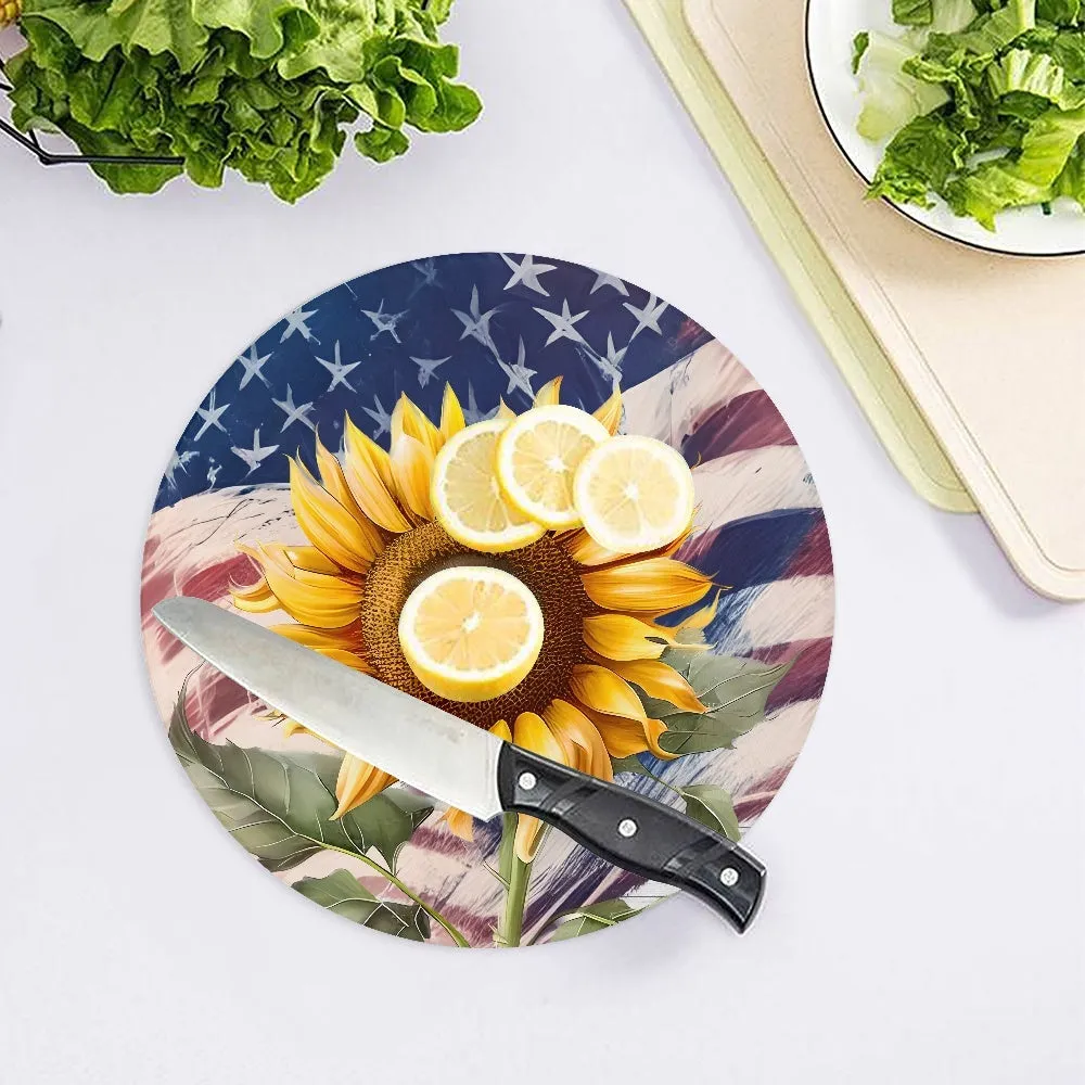 America the Beautiful | Tempered Glass Cutting Board