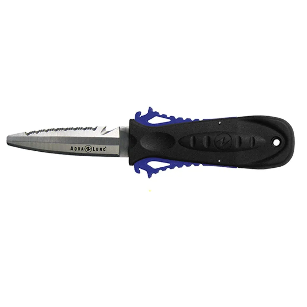 Aqua Lung Squeeze Lock SS - Blunt Tip Dive Knife