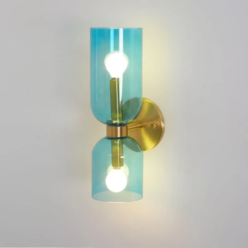 Art Blown Glass Wall Lamp