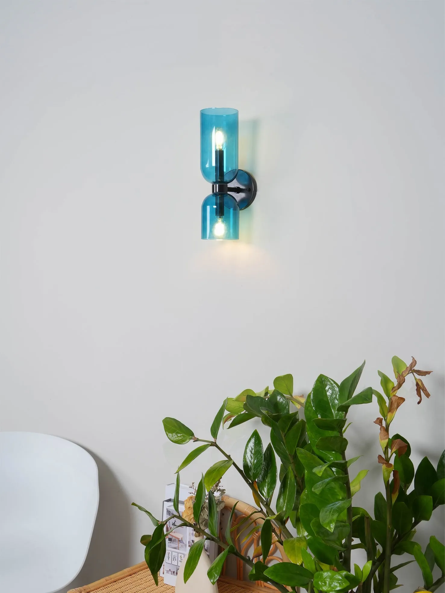 Art Blown Glass Wall Lamp