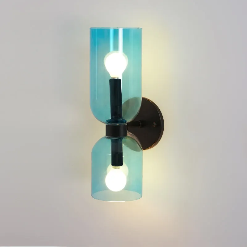 Art Blown Glass Wall Lamp