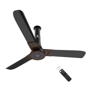 atomberg Studio  1200mm BLDC Motor 5 Star Rated Ceiling Fans for Home with Remote Control | Upto 65% Energy Saving High Speed Fan with LED Lights | 2 1 Year Warranty (Earth Brown)