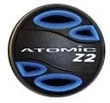 Atomic Aquatics Color Kit - Z2 (Cover, Adj. Knob & Exhaust Deflector) Blue