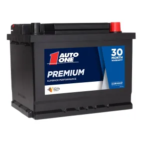 Auto One 3552 Premium Calcium Maintenance-Free 12V Battery (DIN55L Size, 590CCA, 95RC, 56Ah)