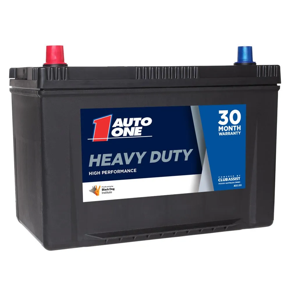 Auto One 47031 Heavy Duty Calcium Maintenance-Free 12V Battery (N70ZZ Size, 780CCA, 173RC, 95Ah)