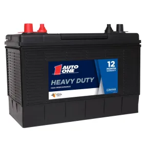 Auto One 4862 Heavy Duty Calcium Maintenance-Free 12V Battery (31-1000 Size, 1000CCA, 180RC, 105Ah)