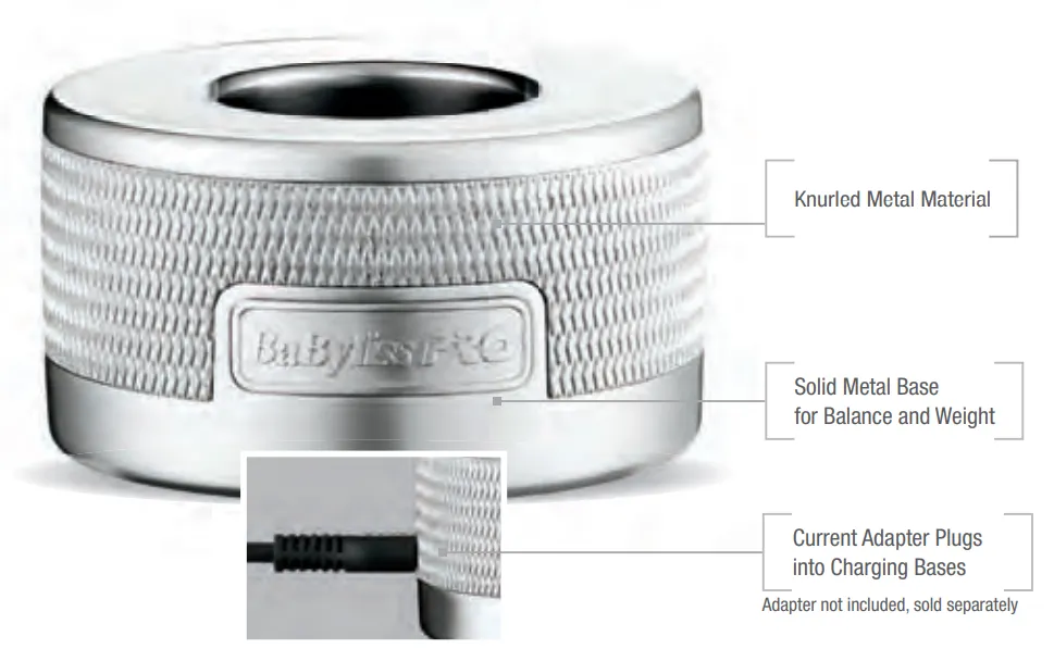 BaBylissPro FX870 & FX787 Metal Collection Charging Bases