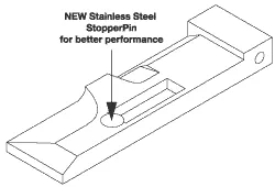 Bar, Air Techniques Shutter Release For Peri Pro Part:90548/ATB600