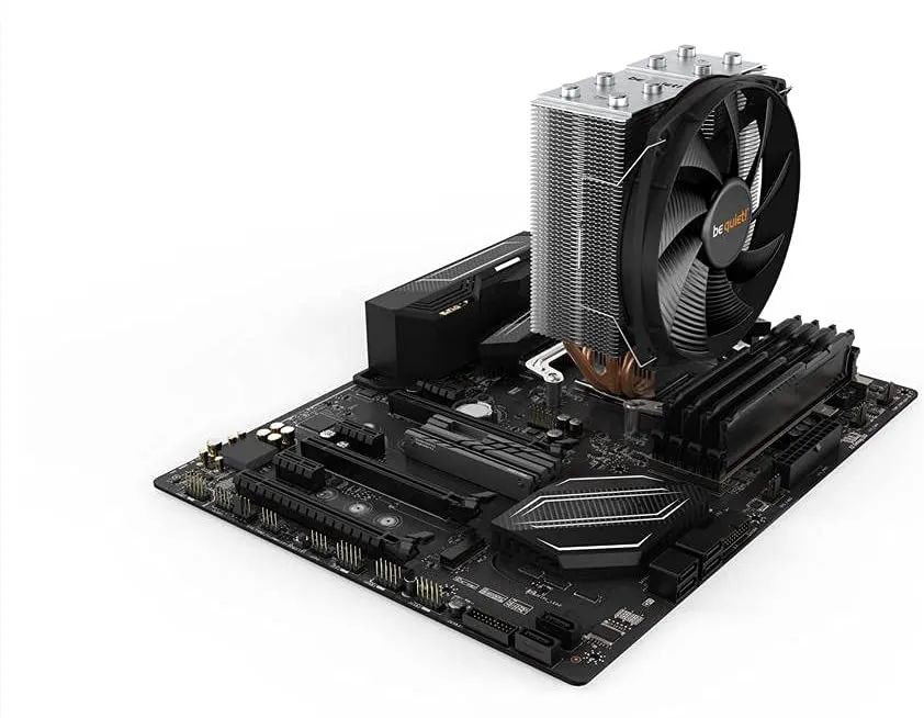 Be Quiet! BK032 Shadow Rock Slim 2 Heatsink & Fan, Intel & AMD Sockets, Silence-optimized Fan, 160W TDP