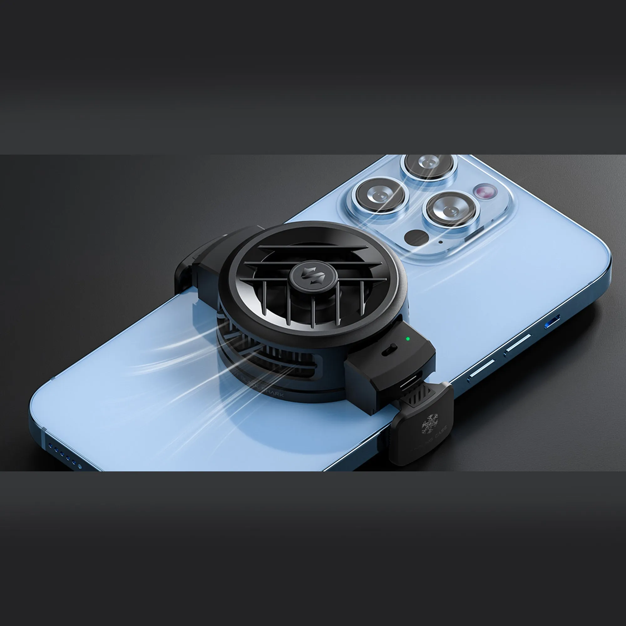 Black Shark Fun Cooler 3 for Gaming , Ultra-High Speed Cooling Fan Universal Compatibility