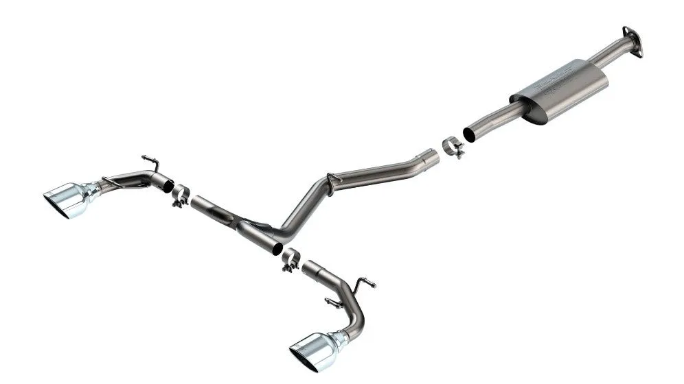 BORLA 140909 Cat-Back Exhaust System S-Type for SUBARU BRZ, TOYOTA GR 86 2022