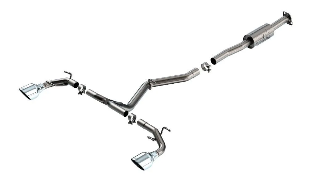 BORLA 140910 Cat-Back Exhaust System ATAK® for SUBARU BRZ, TOYOTA GR 86 2022