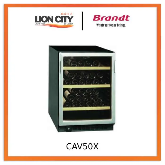 Brandt CAV50X 50 Bottles Wine Cooler