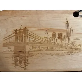 Brooklyn Bridge by Williston, Maple Prep Cutting Board