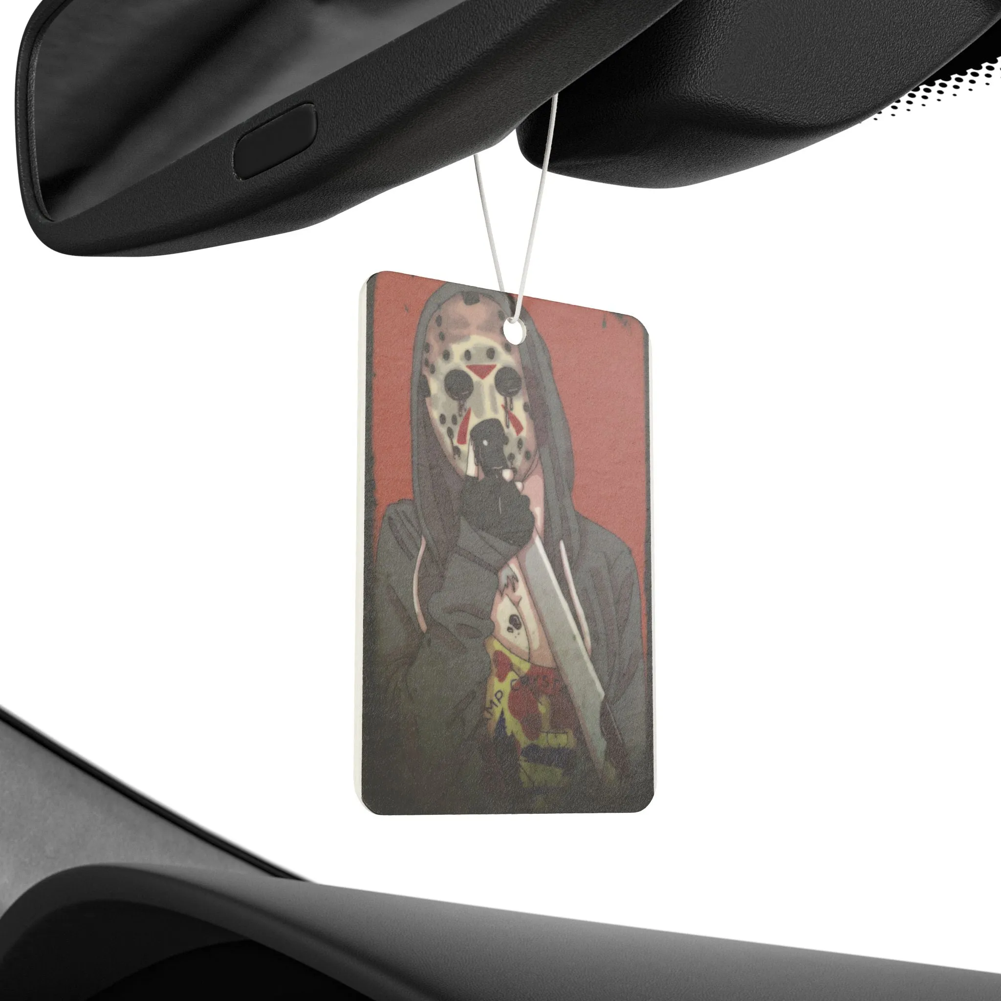 Captain AFAB - Jason Fan Art Car Air Freshener