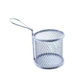 Chip Fryer Mini Serving Basket 7cm Round SGN1449