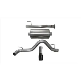 Corsa 3" Cat-Back Exhaust w/ Black Tip - 2016-2018 Toyota Tacoma