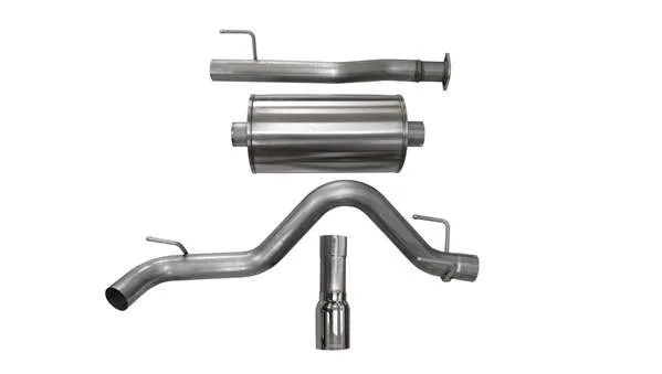 Corsa 3" Cat-Back Exhaust w/ Chrome Tip - 2016-2018 Toyota Tacoma