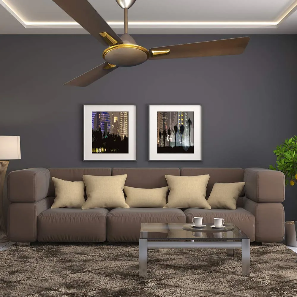 CROMPTON CEILING FAN - AURA PRIME DUSKY BROWN 1200MM