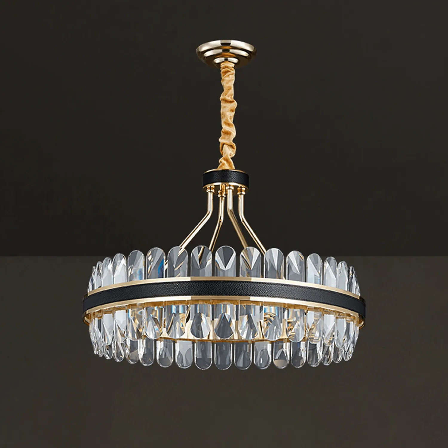 Crown Crystal Chandelier