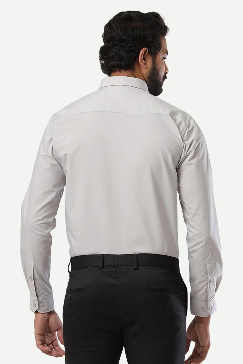 Denmark - Grey Formal Shirts for Men | Ariser