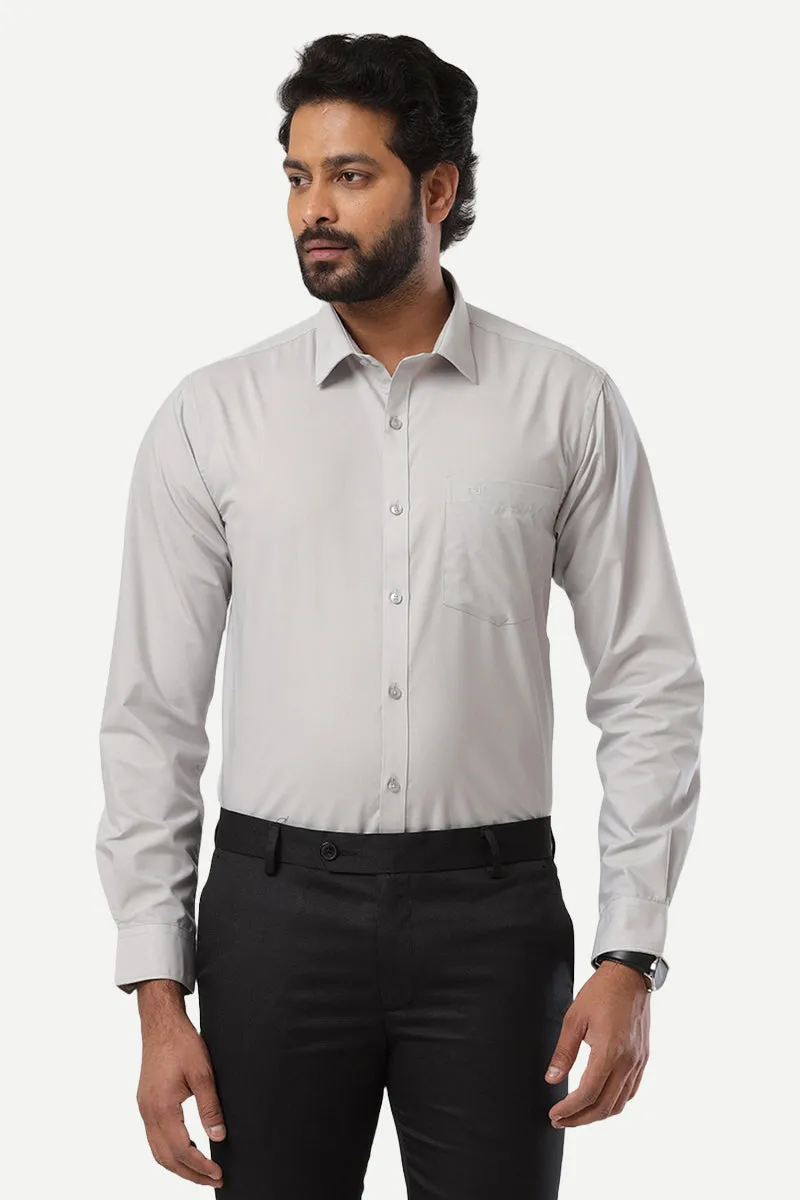 Denmark - Grey Formal Shirts for Men | Ariser