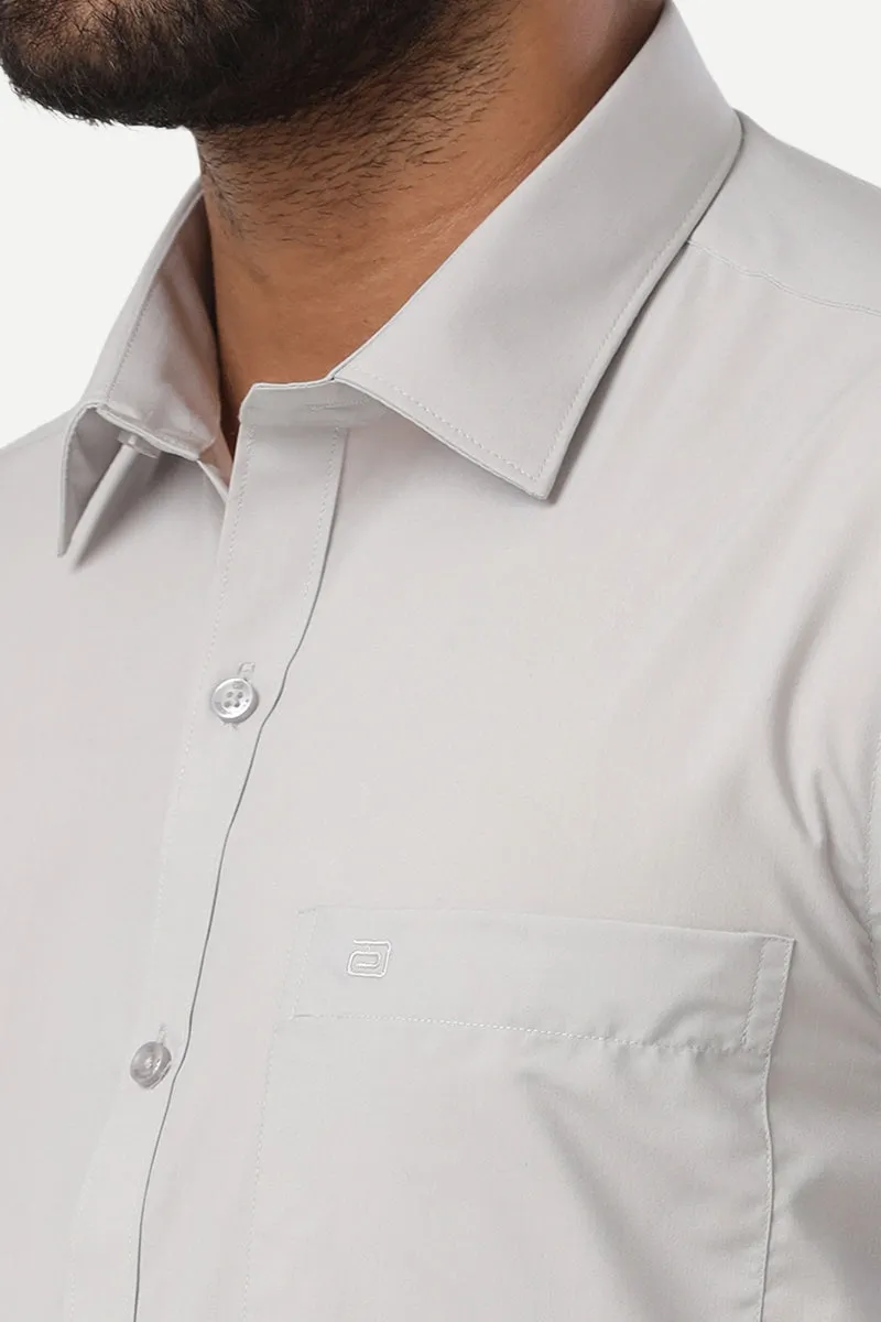 Denmark - Grey Formal Shirts for Men | Ariser