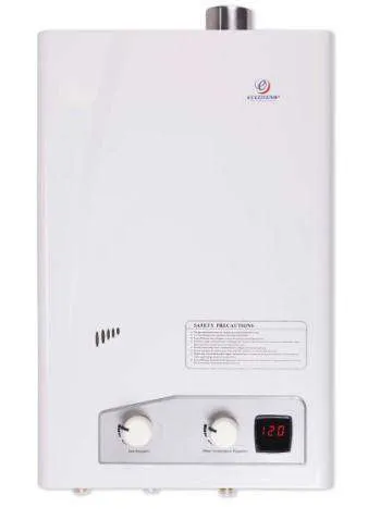 Eccotemp FVI12-NG 4.0 GPM Indoor Natural Gas Tankless Water Heater Horizontal Vent Bundle Manufacturer RFB