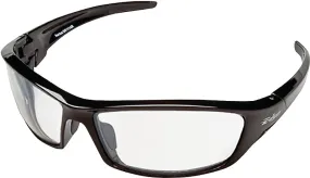 Edge SR111AR Non-Polarized Safety Glasses, Unisex, Polycarbonate Lens, Full Frame, Nylon Frame, Black Frame :EA: QUANTITY: 1