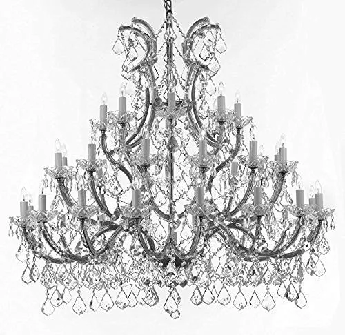 Empress Crystal (Tm) Chandelier Lighting 52X46 - Gb104-B36/Silver/756/36 1