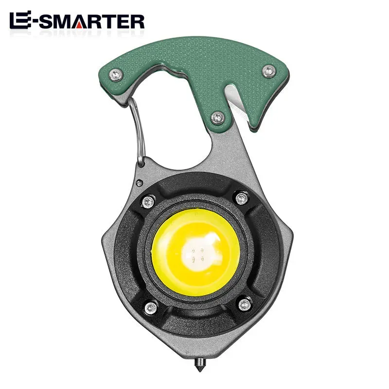 ESMARTER W5143 Multifunction Flashlight Keychain Lampbike Windjacket Handheld Torch