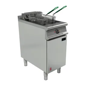 Falcon Dominator Plus Twin Basket Fryer with Filtration & Fryer Angel on Feet - FW759