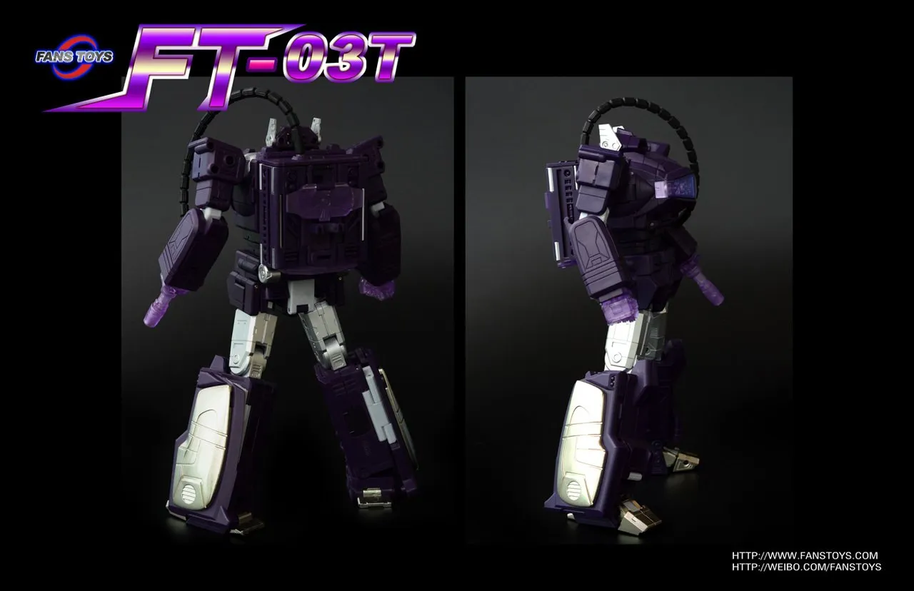 Fans Toys FT-03T Purple Quake Wave Toy Color