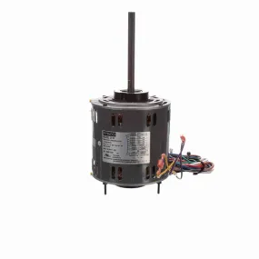 Fasco Direct Drive Motor, 1075 RPM, 3/4-1/2-1/3 HP, 115 V, 48 Frame, Open Air Over